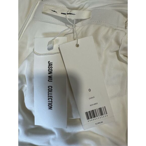 Jason Wu Collection Knotted Jersey Column Gown Size US0 $2995 - Picture 11 of 12